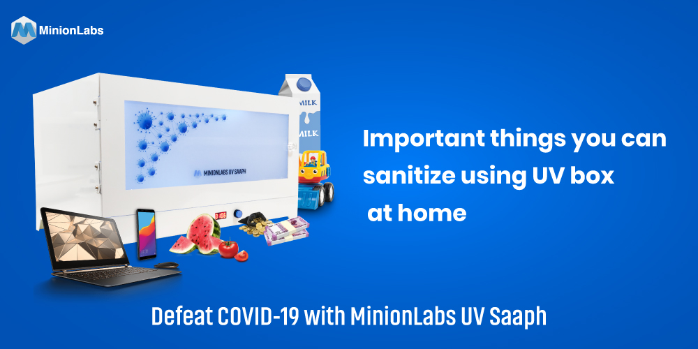 Important things you can sanitize using UV box at home